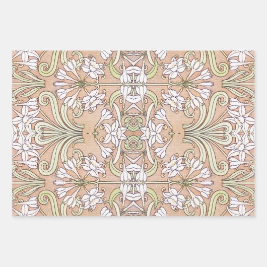 Muziek door Alphonse Mucha, Gifts Inpakpapier Vel (Voorkant 3)