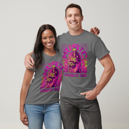 Muziek door mijn aderen t-shirt (Unisex)