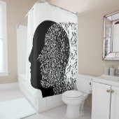 Muziek Douchegordijn (In situ)