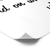 Muziek drukt uit... poster (Hoek)