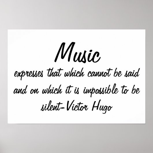 Muziek drukt uit... poster (Voorkant)