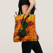 Muziek Een geschenk van God, bidt, aanbidt en dank Tote Bag (Dichtbij)