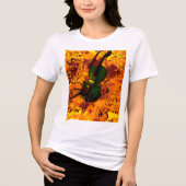Muziek Een geschenk van God, bidt, aanbidt en dank Tri-Blend Shirt (Voorkant)