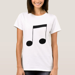 Muziek Eén Zwarte Balknoot, T-shirt