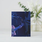 Muziek — eerste versie briefkaart (Staand voorkant)