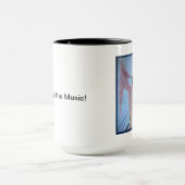 Muziek- "Electronic Mash"-koffie-Mok Mok (Midden)