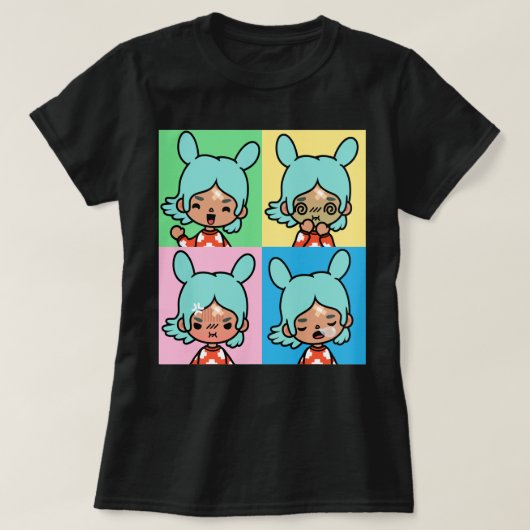 Muziek en app Development Toca Boca Studio T-shirt (Design voorkant)