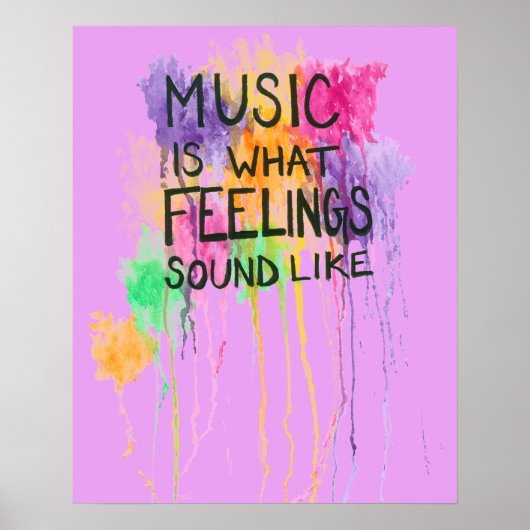 Muziek en beeldvorming poster (Voorkant)