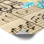  muziek en Birdcage Poster (Hoek)