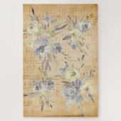  muziek en bloemen legpuzzel (Verticaal)