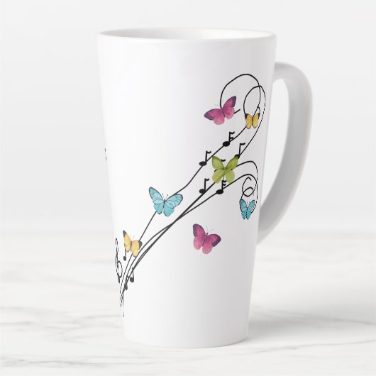 Muziek en Butterflies, Muziek is Feelings Latte Mok (Rechterhoek)