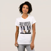MUZIEK EN CATEGORIE, ALBERT SCHWEITZER QUOTE CAT T-SHIRT (Voorkant volledig)