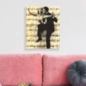 muziek en dans canvas afdruk (Insitu (Woonkamer))