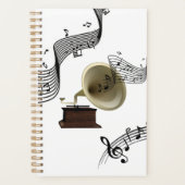 Muziek en grammofoon planner (Voorkant)
