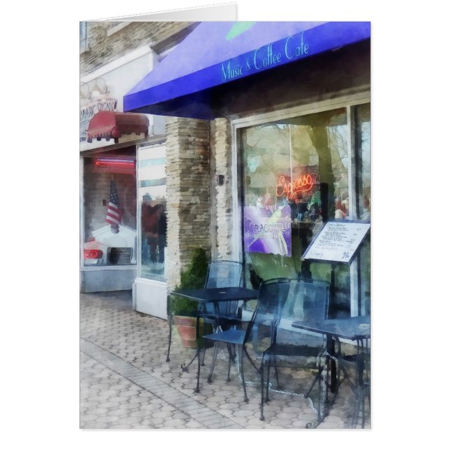 Muziek en koffie (Voorkant)