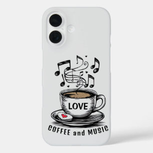 Muziek en Koffie Telefoon Case