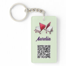 Muziek en letterkunde Jouw naam plus QR-code