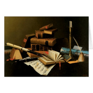 Muziek en Literatuur door William Harnett, Fijne K