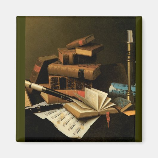 Muziek en literatuur magneet (Voorkant)