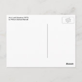 Muziek en literatuur van William Harnett, Fine Art Briefkaart (Achterkant)
