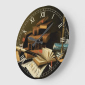 Muziek en literatuur van William Harnett, Fine Art Grote Klok (Hoek)