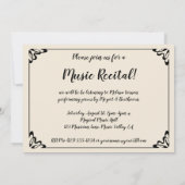 Muziek en literatuur van William Harnett, Fine Art Kaart (Achterkant)