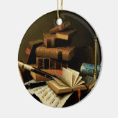 Muziek en literatuur van William Harnett, Fine Art Keramisch Ornament (Links)