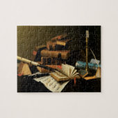 Muziek en literatuur van William Harnett, Fine Art Legpuzzel (Horizontaal)