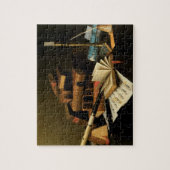 Muziek en literatuur van William Harnett, Fine Art Legpuzzel (Verticaal)