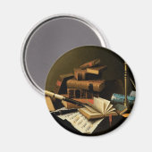 Muziek en literatuur van William Harnett, Fine Art Magneet (Voorkant / Achterkant)