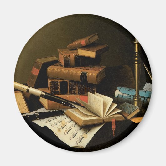 Muziek en literatuur van William Harnett, Fine Art Magneet (Voorkant)