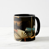 Muziek en literatuur van William Harnett, Fine Art Mok (Voorkant rechts)