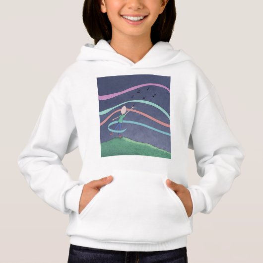 Muziek en Melody Hoodie (Voorkant)