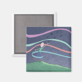 Muziek en Melody Magnet (Voorkant / Achterkant)