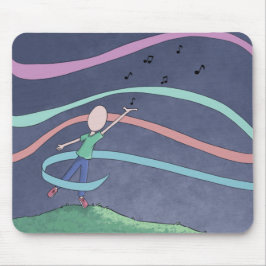 Muziek en Melody Muismat