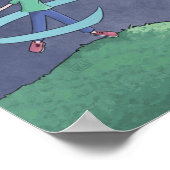 Muziek en Melody Poster (Hoek)