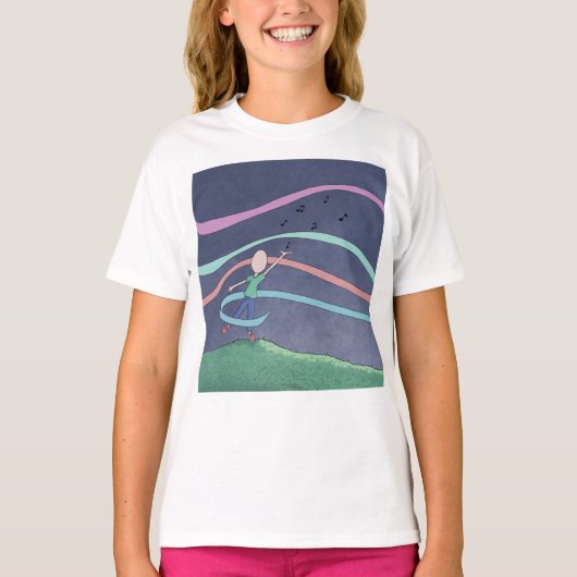 Muziek en Melody T-Shirt (Voorkant)