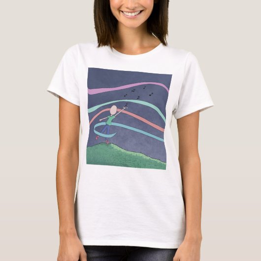 Muziek en Melody T-Shirt (Voorkant)