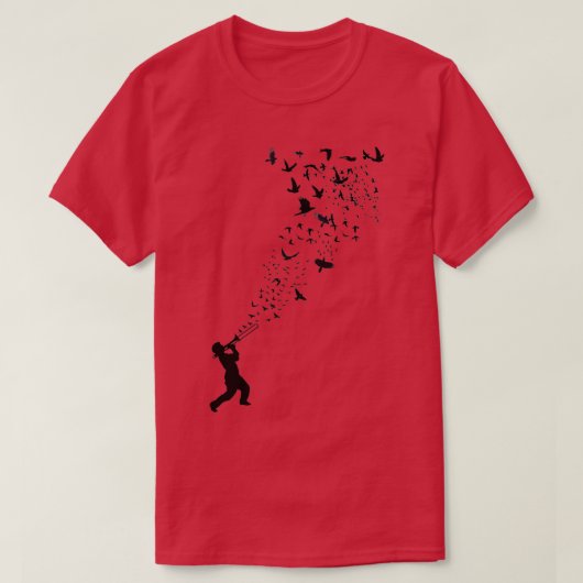 Muziek en muziek 2 t-shirt (Design voorkant)