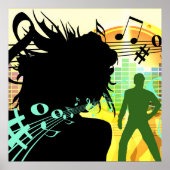 Muziek en opmerkingen poster (Voorkant)