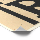 Muziek en poëzie evenement poster (Hoek)