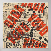 Muziek en poëzie evenement poster (Voorkant)