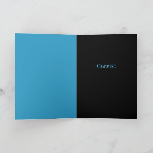 Muziek en Rozen Electric Guitar Blank Kaart (Binnen)