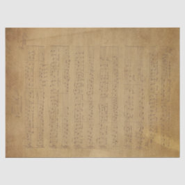 Muziek en Rozen Serie Design 10 Tissuepapier