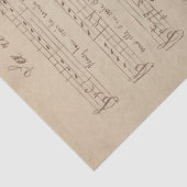 Muziek en Rozen Serie Design 2 Tissuepapier (Detail)