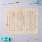 Muziek en Rozen Serie Design 5 Tissuepapier (Craft)