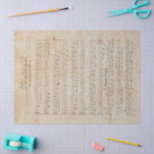 Muziek en Rozen Serie Design 6 Tissuepapier (Craft)