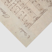 Muziek en Rozen Serie Design 8 Tissuepapier (Detail)