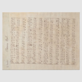 Muziek en Rozen Serie Design 8 Tissuepapier