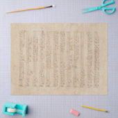 Muziek en Rozen Serie Design 9 Tissuepapier (Craft)